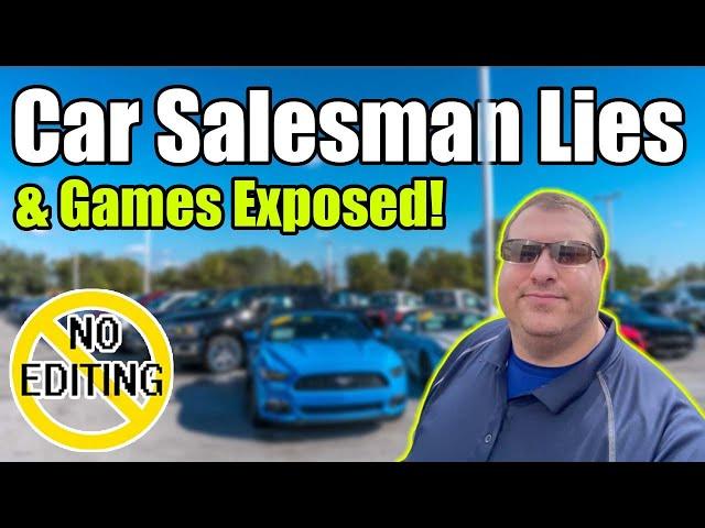 Lies Exposed: Raw Footage of Car Salesman Deception