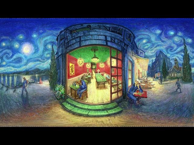 Vincent Van Gogh   360 VR Experience   Starry Night and The Night Cafe2K HD