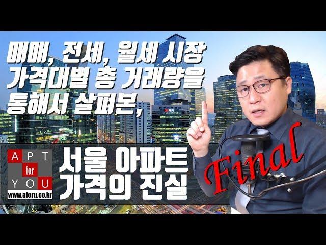 매매,전세,월세 전체거래량을 통해 살펴본 서울 아파트 가격의 진실