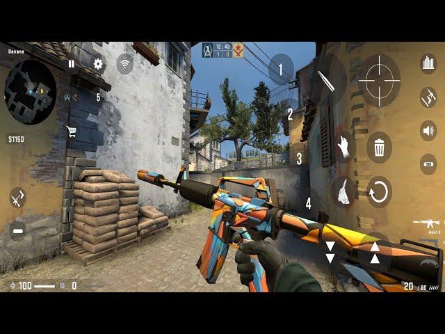 CS:GO MOBILE | CSMOS V7 UPDATE BY @Billflx ANDROID INFERNO GAMEPLAY!!