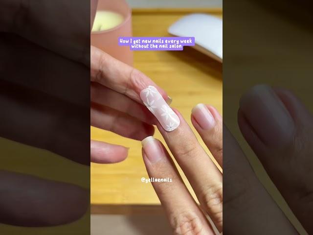 DIY Weekly Nail Art at Home: Salon-Style Nails Made Easy #NailArt #DIYNails