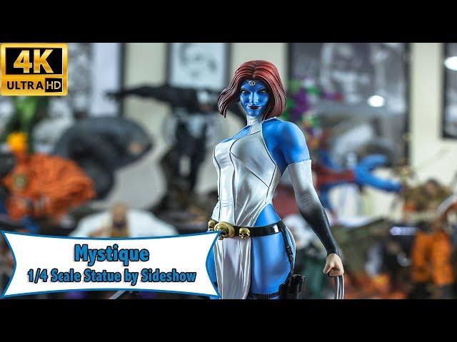 Mini-Review: Exclusive Mystique 1/4 Scale Statue by Sideshow (4K)
