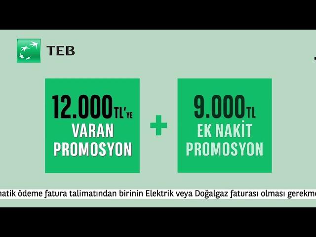 TEB'de Emekliye Avantaj Çok