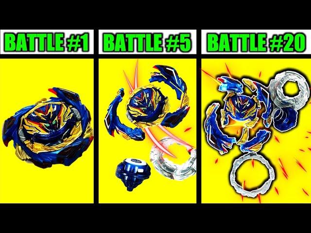 Beyblade, but after every battle my bey gets MORE DESTROYED!!