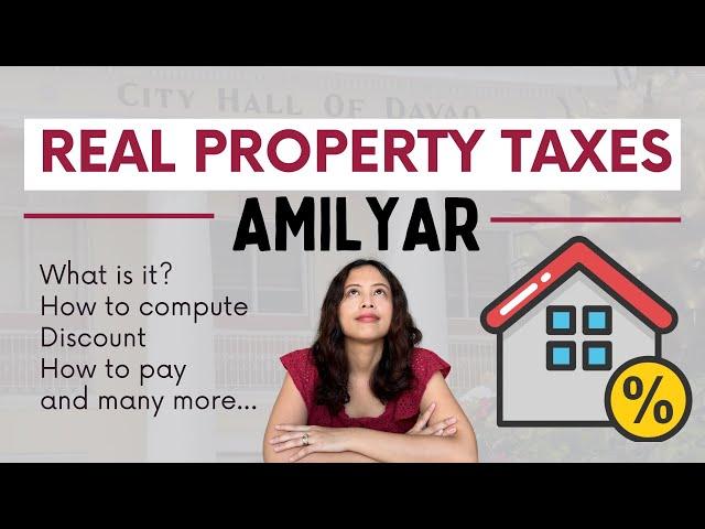 All About REAL PROPERTY TAX Philippines / Pagbabayad ng AMILYAR