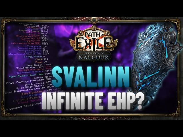 Infinite EHP? The Most Broken Item in PoE: Svalinn