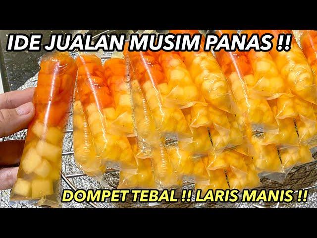 IDE JUALAN MUSIM PANAS LARIS MANIS !! SEMENJAK JUALAN INI DOMPET SELALU TEBAL PENUH DUIT !!