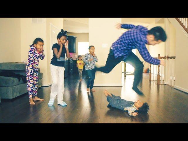DAD AND KIDS JUJU ON THAT BEAT ACCIDENT