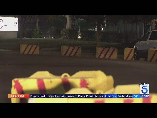 Concrete blocks mysteriously taking over streets across West Valley in SoCal