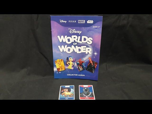 Complete Woolworths & Big W Disney Worlds of Wonder Collector Cards Set