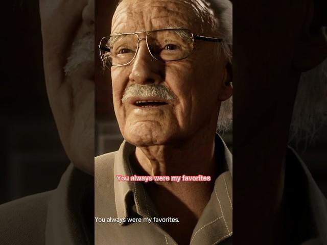 “You two were always my favorites” | Stan Lee cameo ️ #marvelspiderman #spiderman  #shorts #stanlee