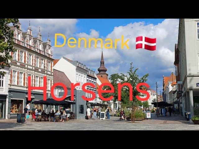 Horsens Denmark : Museums,  churches. statues in shopping mall 17 July 2024