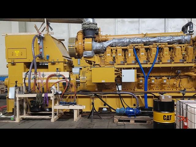 Testing of Caterpillar C280 gensets