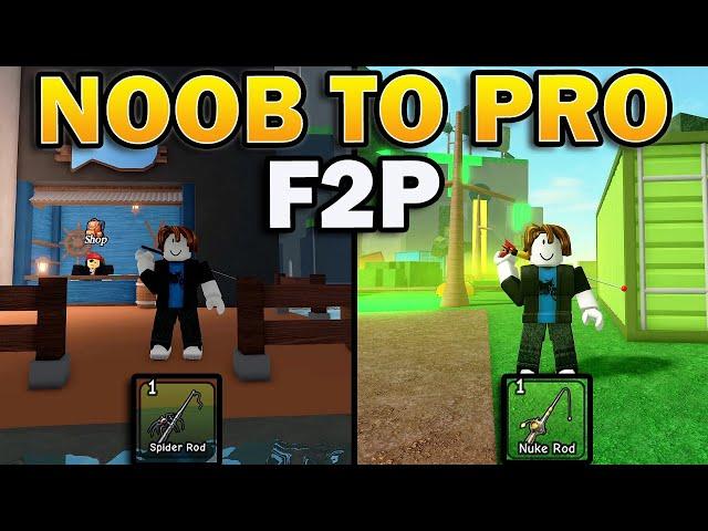 F2P Noob To Pro Part 2 in Go Fishing LVL 170 To 400