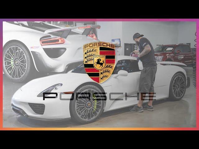 Detailing a Million Dollar Supercar | 918 Porsche Spyder