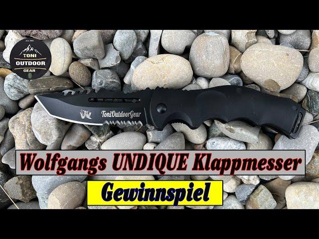 Wolfgangs Undique zweihand Klappmesser #outdoors #messer #outdoor #camping