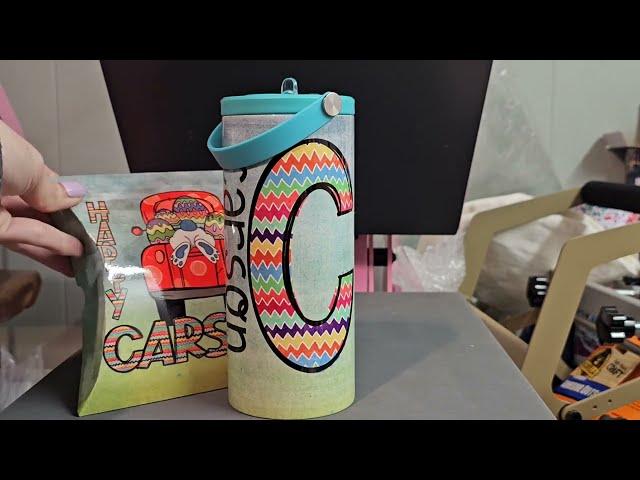 Sublimation Tutorial Multi-Series: Easter Edition with PNW Blanks! Part 5: Edgy 15oz Tumblers