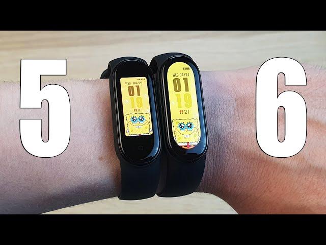 XIAOMI MI BAND 5 VS MI BAND 6 - ЧТО ИЗМЕНИЛОСЬ? ПОЛНОЕ СРАВНЕНИЕ!