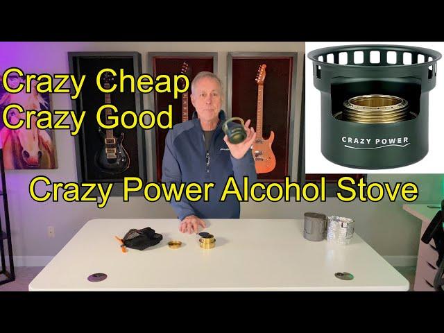 Crazy Power Alcohol Stove Review