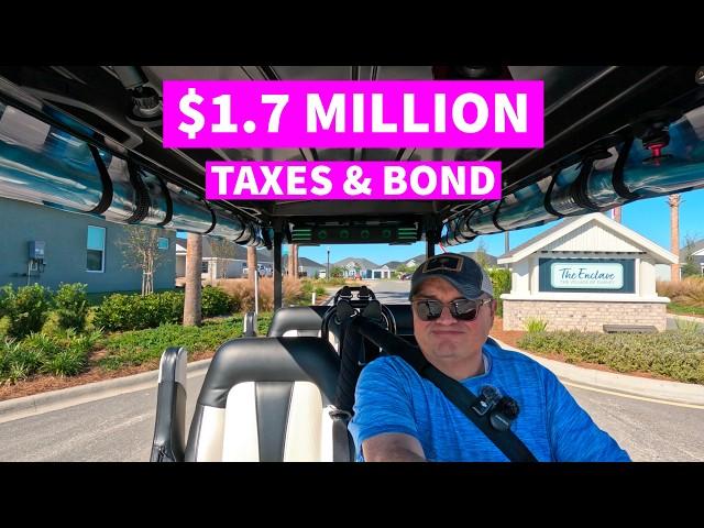 What is the MOST EXPENSIVE Neighborhood in The Villages? THE ENCLAVE Golf Cart Ride