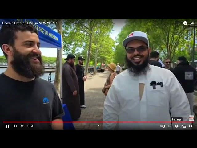 Shaykh Uthman Gives Dawah in the street | The Righteous Servant