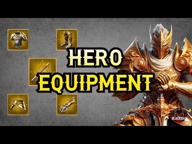 NEW EQUIPMENT FOR HEROES - Rise of Castles Ice and Fire