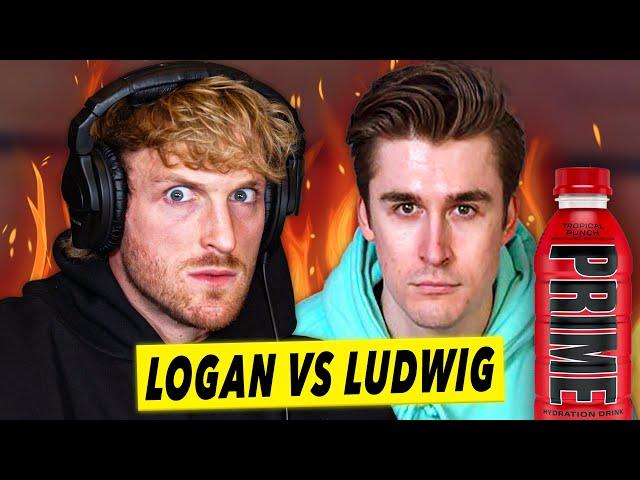 'Fake Drinking PRIME' - Logan Paul DESTROYS Ludwig's FALSE Claim