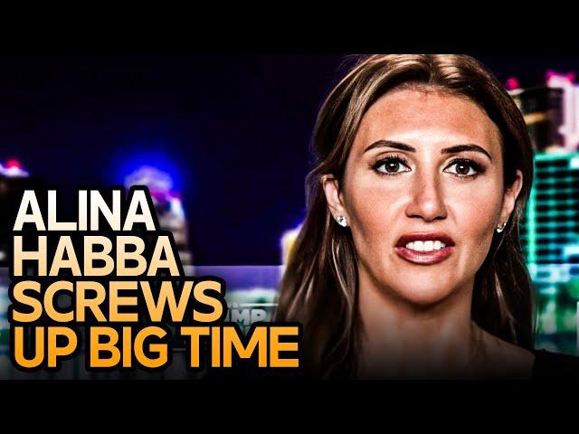 Alina Habba Has Already BOTCHED Her Prosecution Of Dem Lawmaker