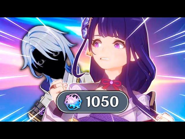  ESTE NIÑO BALLENA se volvio LOCO por SHOGUN RAIDEN 1050 DESEOS  | Genshin Impact