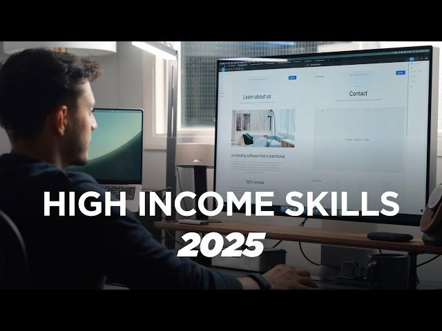 Don't fall behind - High income skills worth learning