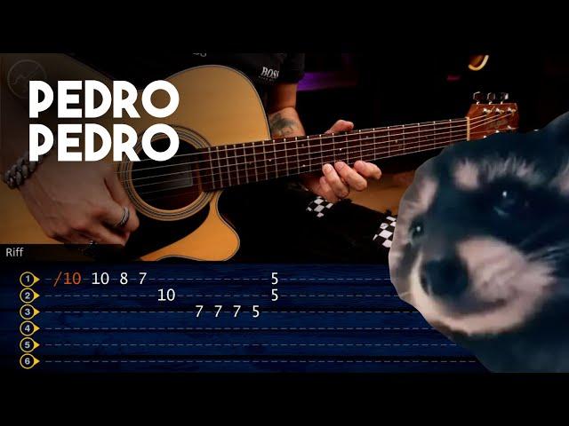 PEDRO PEDRO PEDRO PE - GUITARRA TAB SUPER FACIL | Christianvib