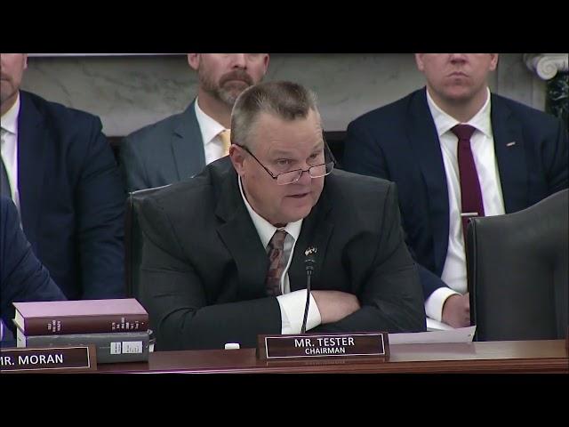 At Hearing with VA Sec., Tester Pushes for Path Forward on Comprehensive Toxic Exposure Legislation
