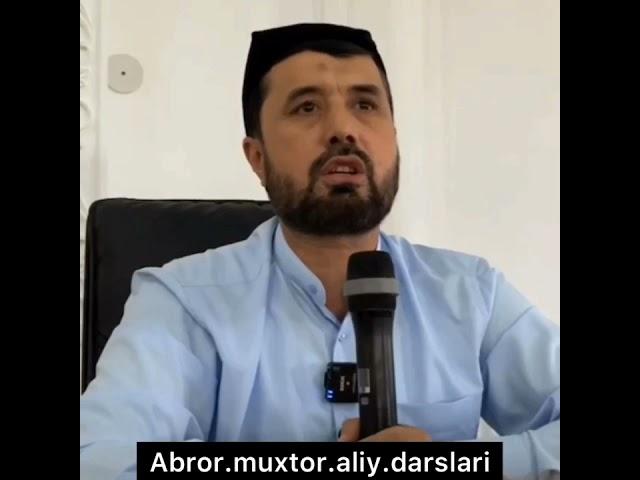 G’usl qilganda suv tegmay qolsa | Abror Muxtor Aliy