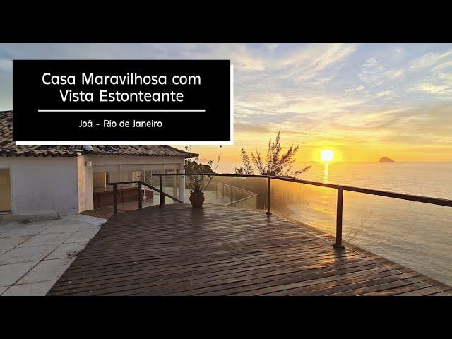 Casa MARAVILHOSA com VISTA DO MAR - Joá - São Conrado - RJ | TL Prime Imóveis