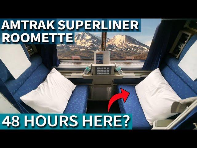 Amtrak SLEEPER CAR Tour: Roomette Review & First-Class Experience!