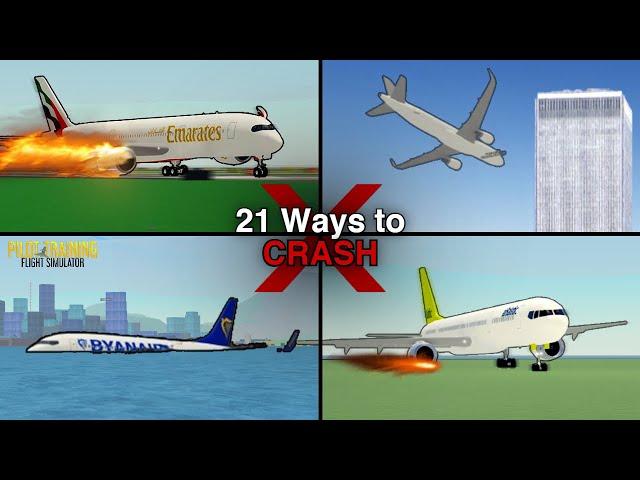 21 Ways to CRASH in PTFS!