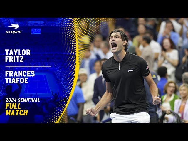 Taylor Fritz vs. Frances Tiafoe Full Match | 2024 US Open Semifinal