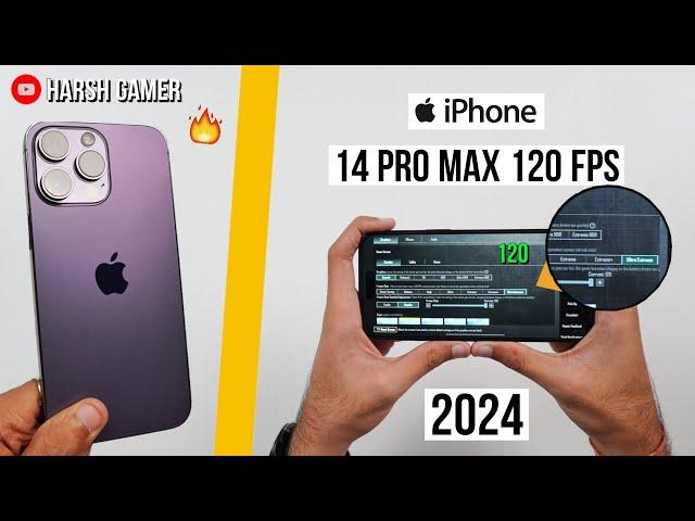 iPhone 14 Pro Max 120 FPS Pubg Test | Should You Buy in 2024? 