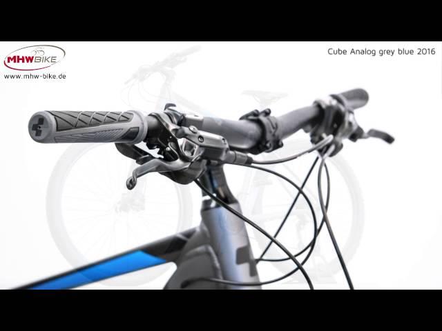 Cube Analog 27.5 / 29 grey n blue 2016 - MHW Bike-House GmbH