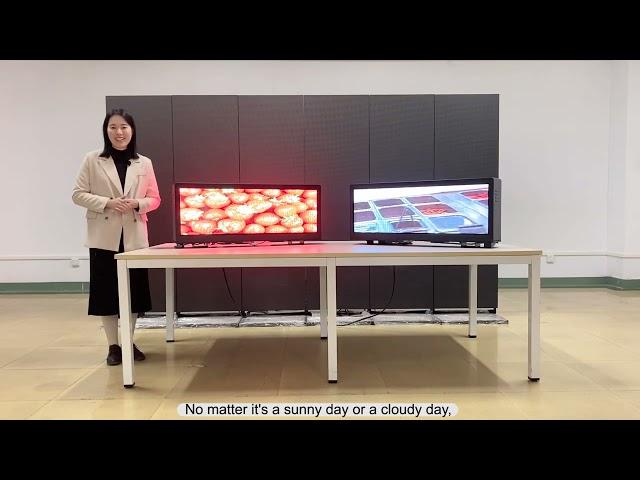 The brief Introduction of NSE Outdoor P3.33 Car Rooftop LED Display