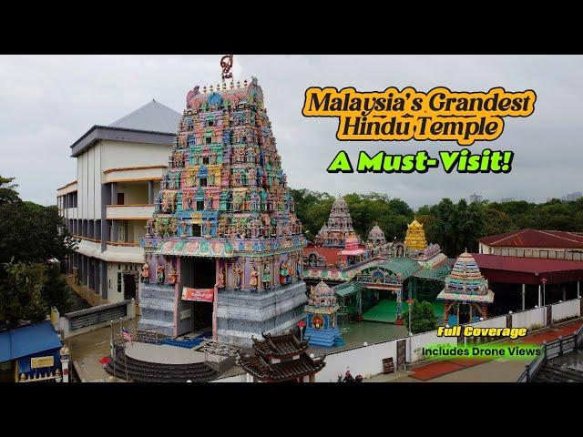 Malaysia’s Iconic Hindu Temple with the Tallest Rajagopuram @dhaiamedia #hindutemple