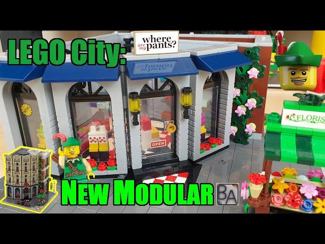 New Modular - Bags & Apparel - Brick Artisan Collaboration MOC Part 1 