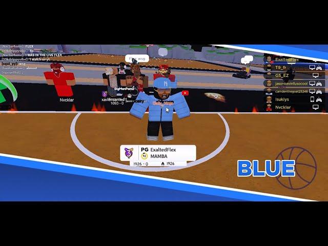 Beating FLEXPLAYZ in ROBLOX Hoopz after not playing for 2 weeks