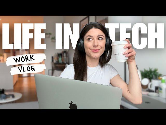 a *realistic* day in my life working in tech | work vlog