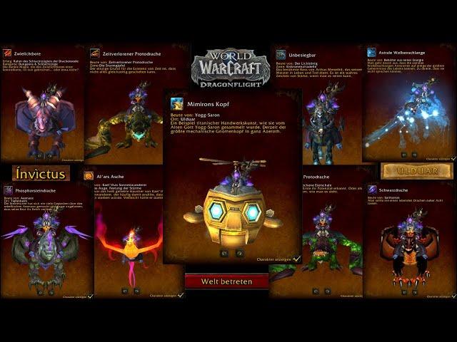 World of Warcraft Dragonflight Ulduar Farming Mimirons Head