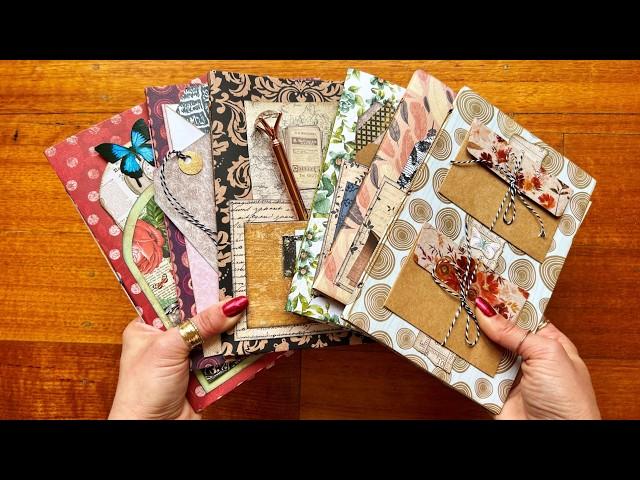 Quick Journals Using 12x12 Paper - Perfect for Craft Fairs!