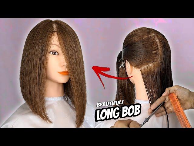 BOB HAIRCUT TUTORIAL(LONG BOB)