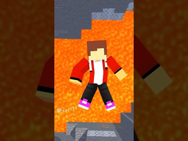 JJ's Sacrifice - minecfaft animation ［Maizen Mikey and JJ］#shorts