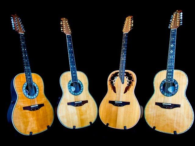 Ovation 1755 vs. 1756 vs. 1758 vs. 1759 - Acoustic Sound Test