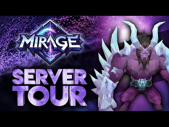 This New *CUSTOM* RSPS Is Blowing Up! (100+ ONLINE!) : Mirage Server Tour : (HUGE GIVEAWAY!)